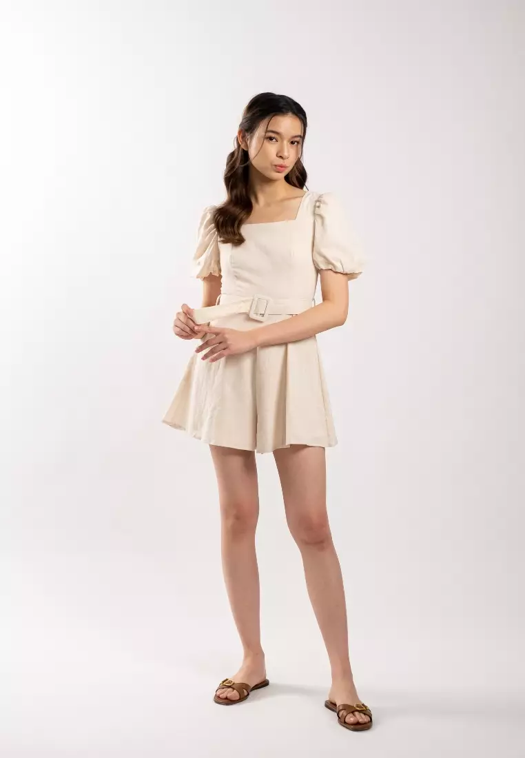 Lovely Threads / Lunarae CADE PUFF SLEEVE ROMPER