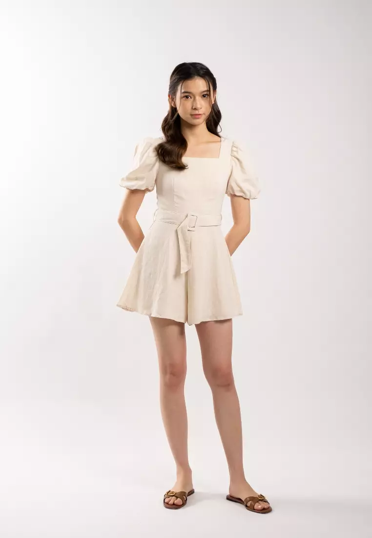 Lovely Threads / Lunarae CADE PUFF SLEEVE ROMPER