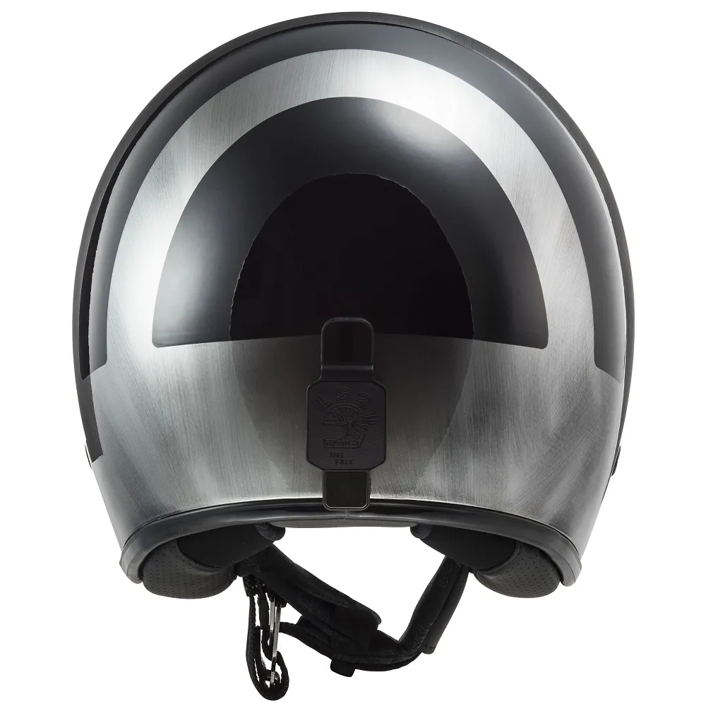 LS2 OF601 Bob II Lines Helmet - Black