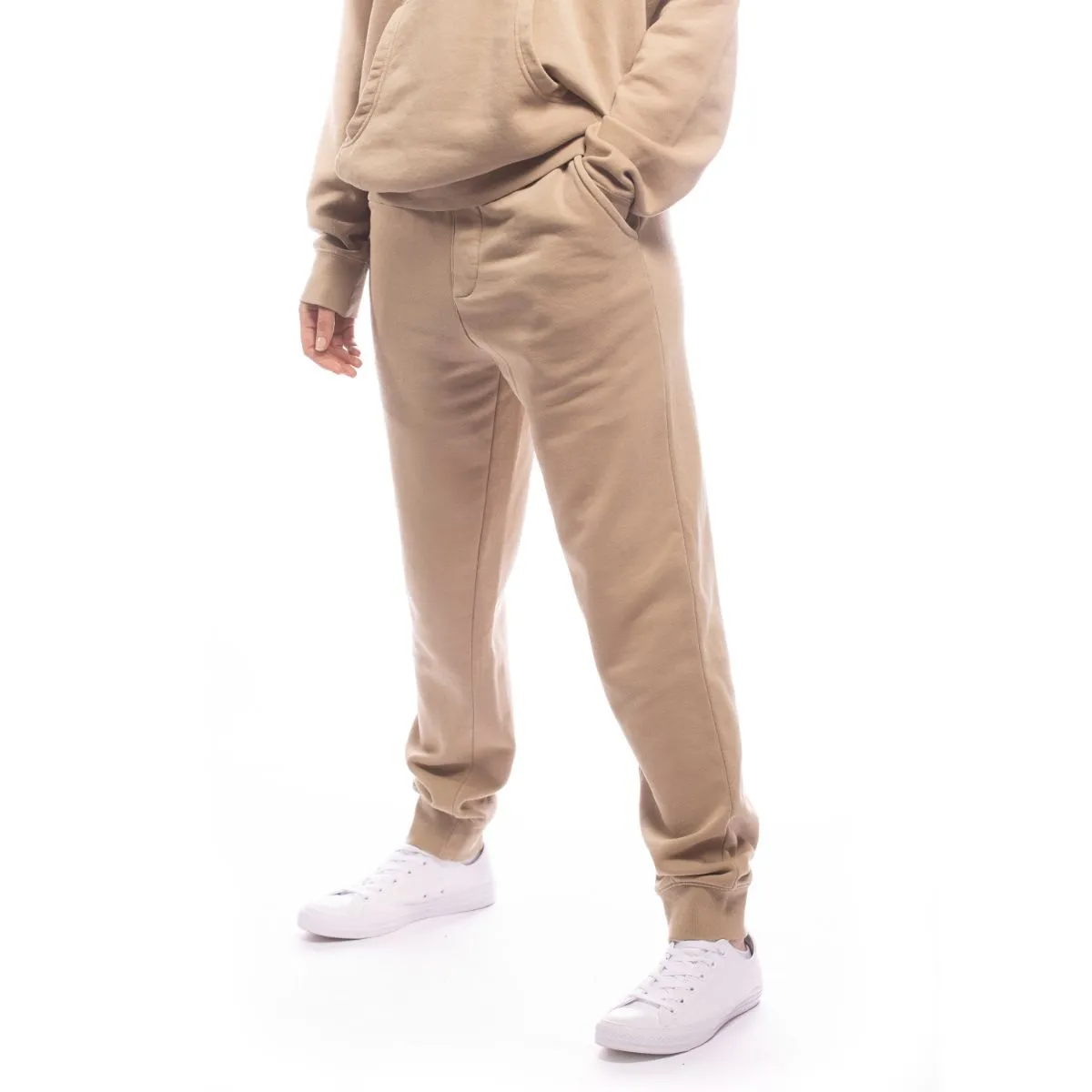 Made For The People Relaxed Upcycled Joggers in Sand