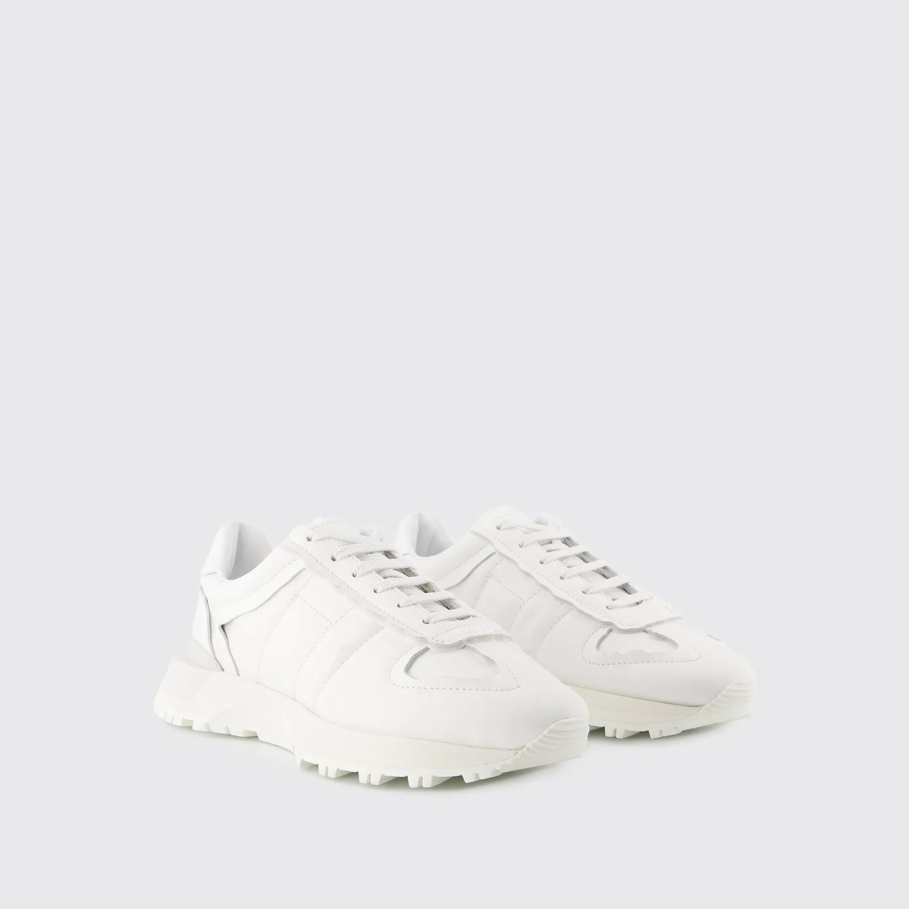 Maison Margiela  50/50 Sneakers - Maison Margiela - White - Leather