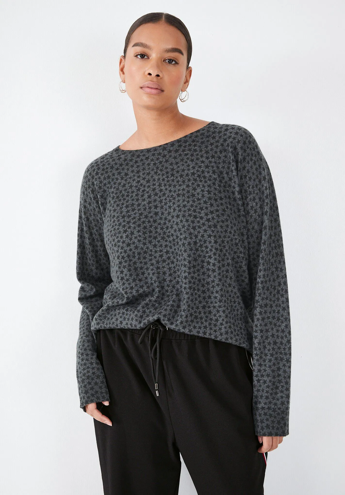 Malin Wool Blend Printed Jumper