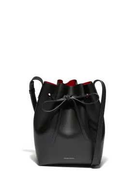 Mansur gavriel  Mini Bucket leather bag  - Black