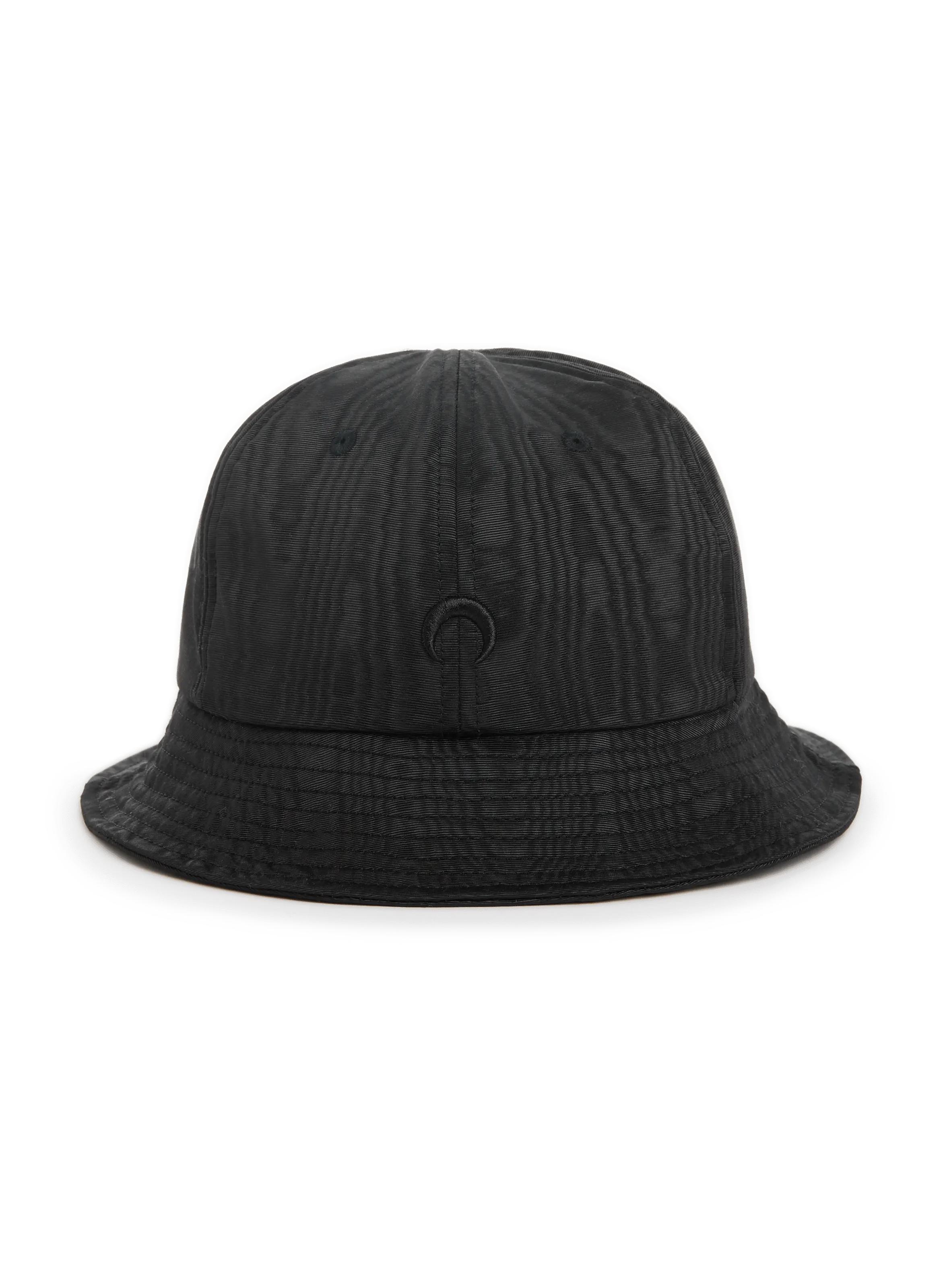 MARINE SERRE  Cloche hat - Black