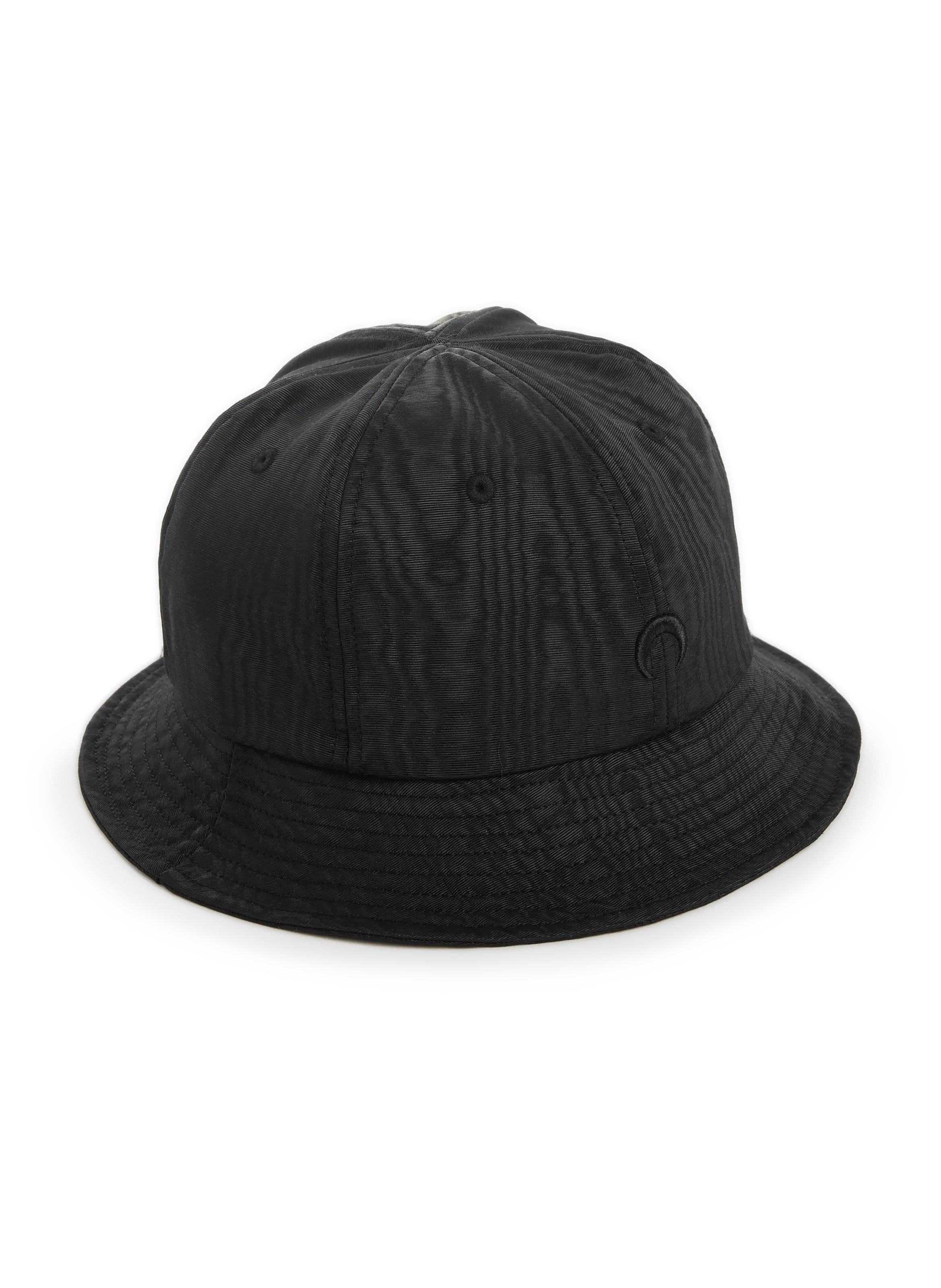 MARINE SERRE  Cloche hat - Black