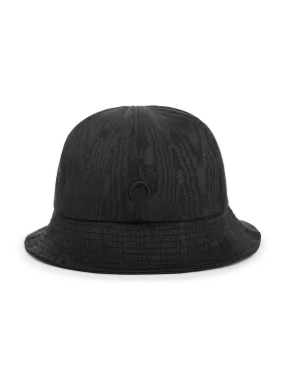 MARINE SERRE  Cloche hat - Black