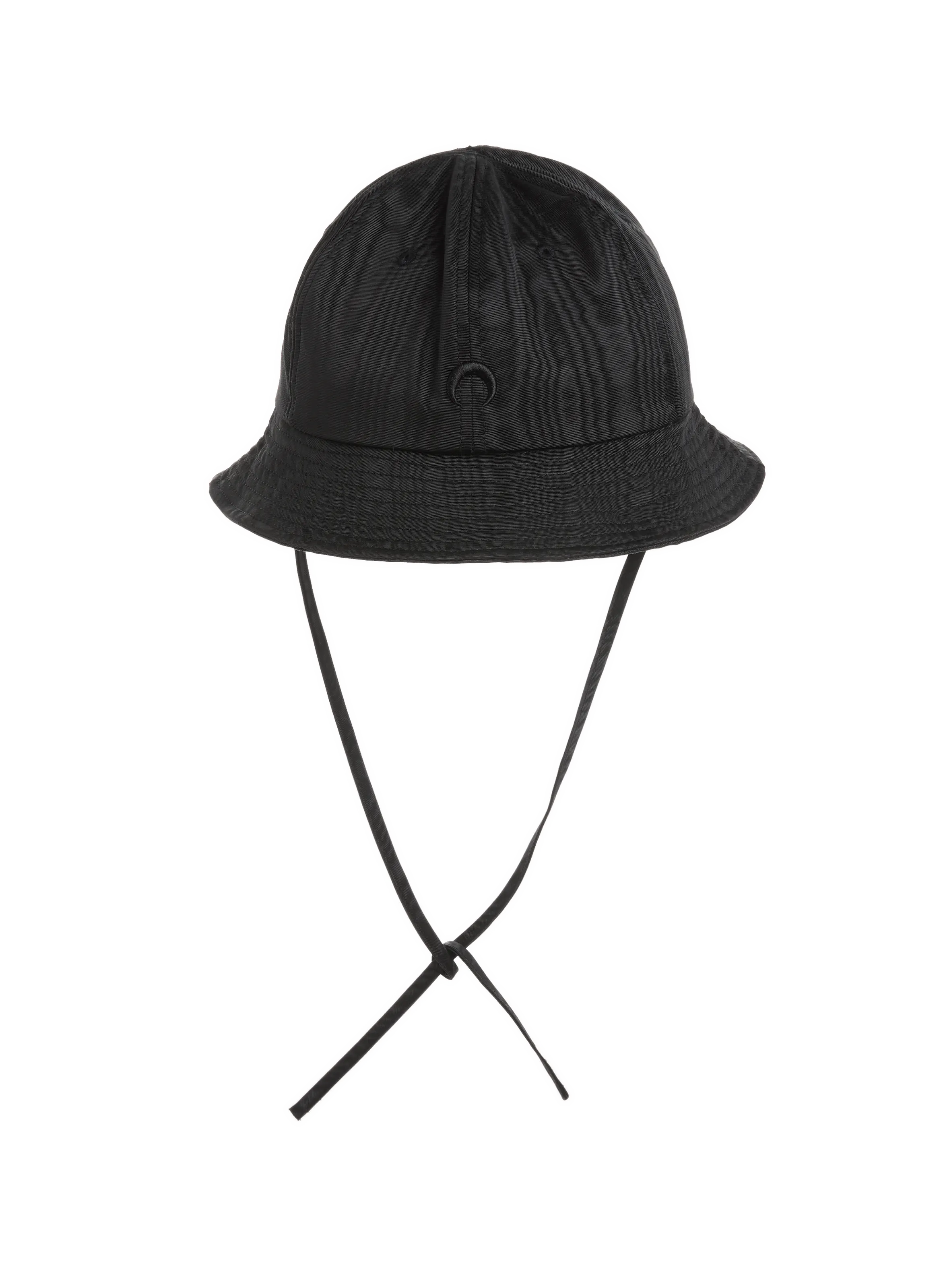 MARINE SERRE  Cloche hat - Black