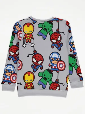 Marvel Avengers Grey Cartoon Tracksuit | Kids | George at ASDA