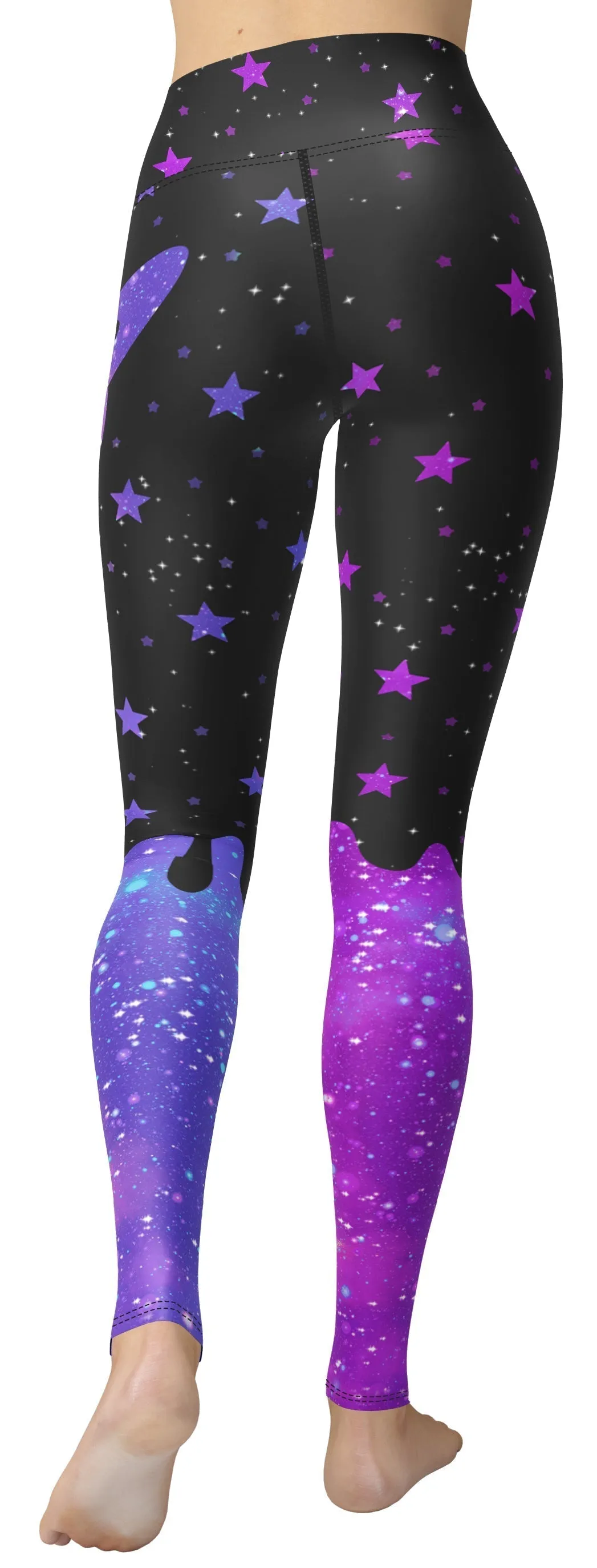 Melting Galaxy Yoga Leggings