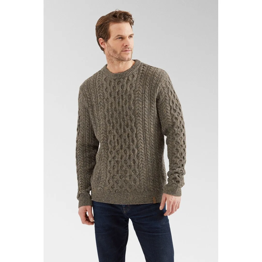 Mens Faeroer Cable Jumper