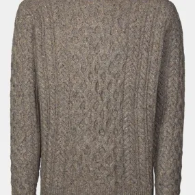 Mens Faeroer Cable Jumper