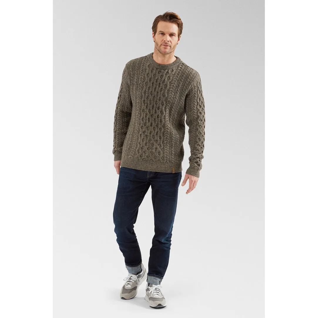 Mens Faeroer Cable Jumper