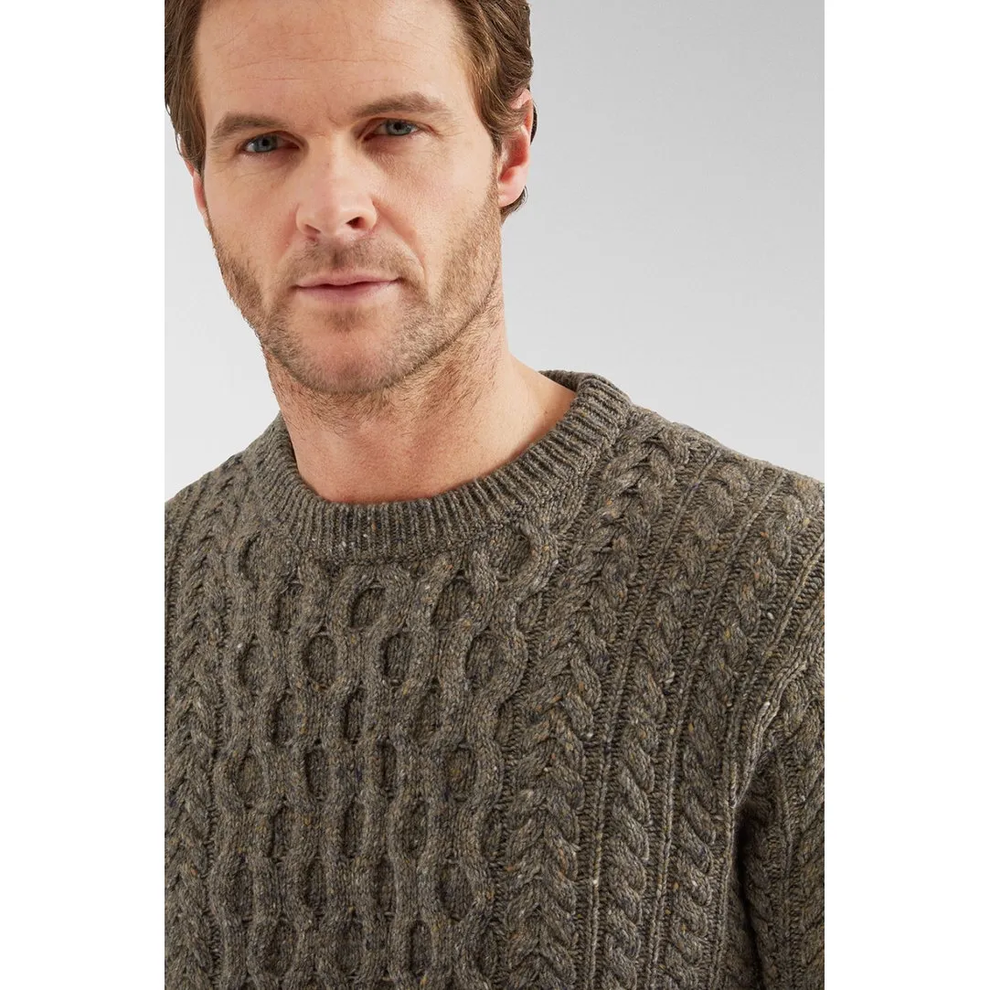 Mens Faeroer Cable Jumper