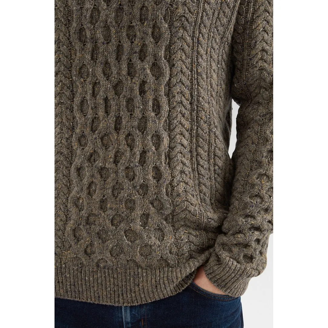 Mens Faeroer Cable Jumper