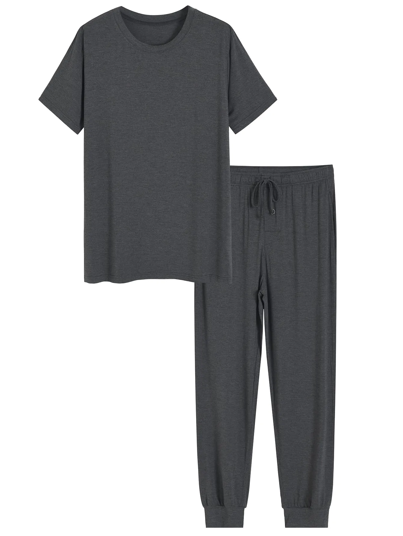 Men's Jogger Pajama Set Soft Comfy Viscose Sleepwear