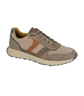 Mens original denim collection trainers light brown/taupe R21