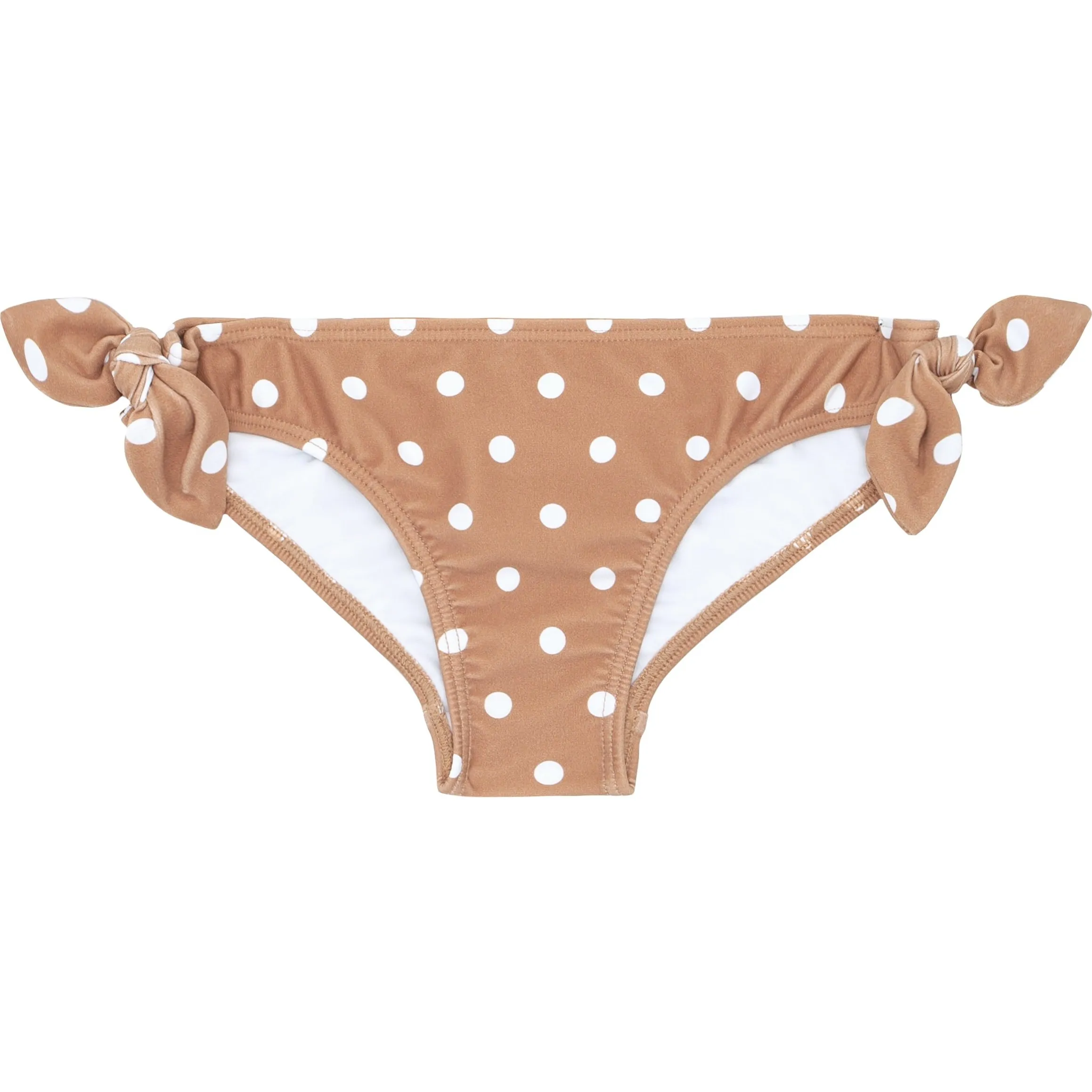 Minnow Knot Bikini Bottom, Mocha Dot