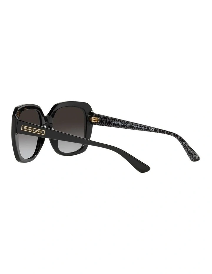 MK2140 Manhasset Black Sunglasses