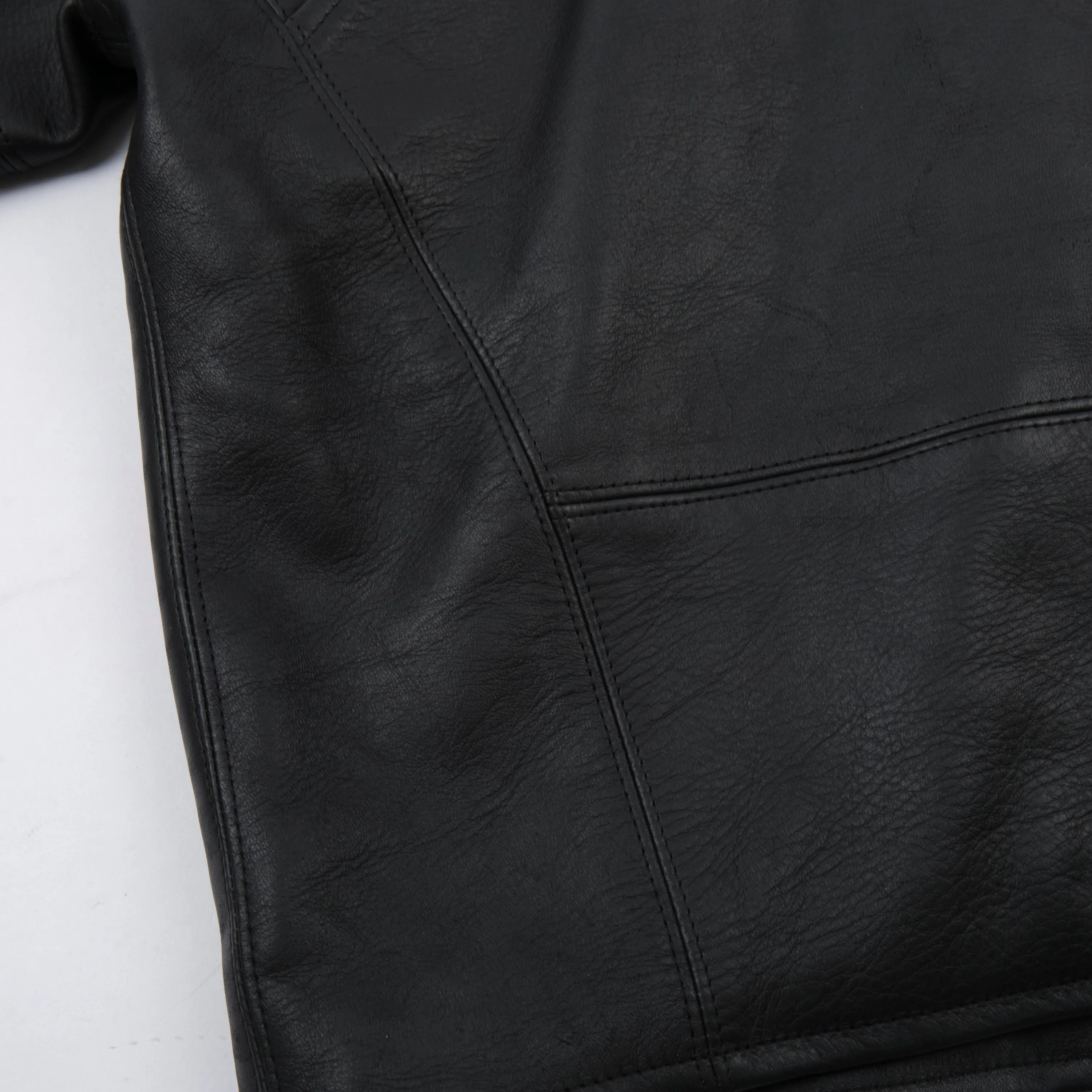 Mooch Moto Jacket Black Horsehide