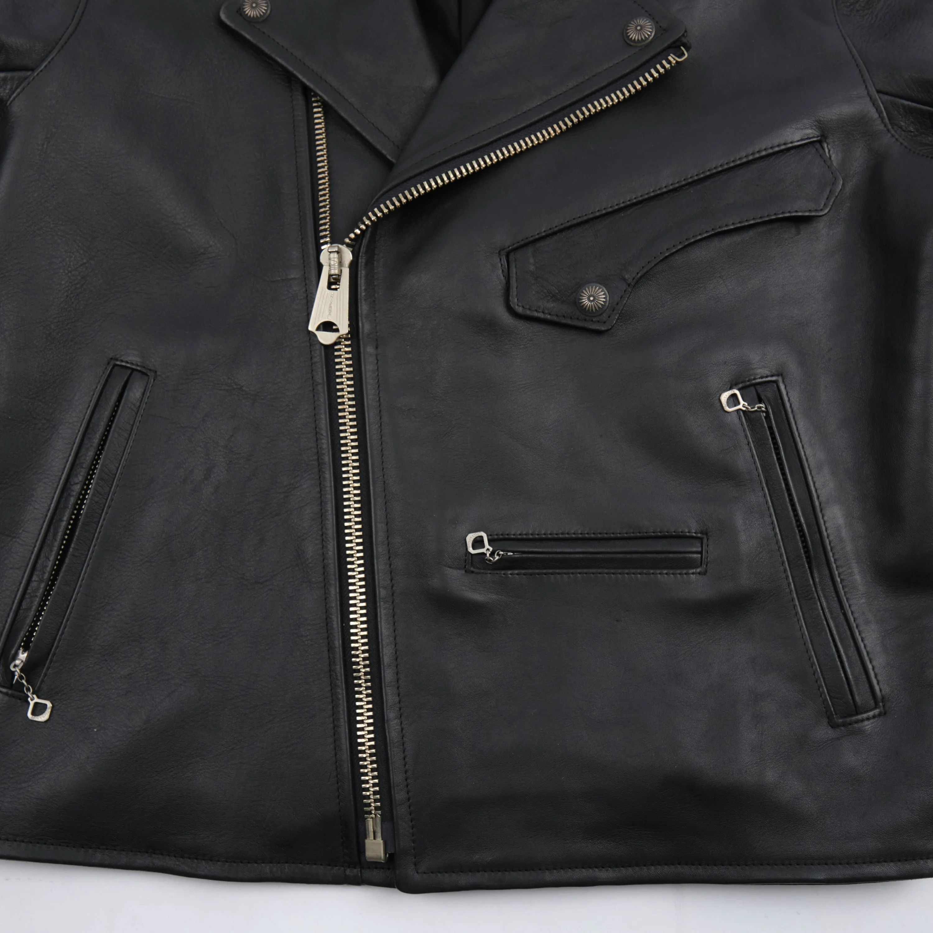 Mooch Moto Jacket Black Horsehide