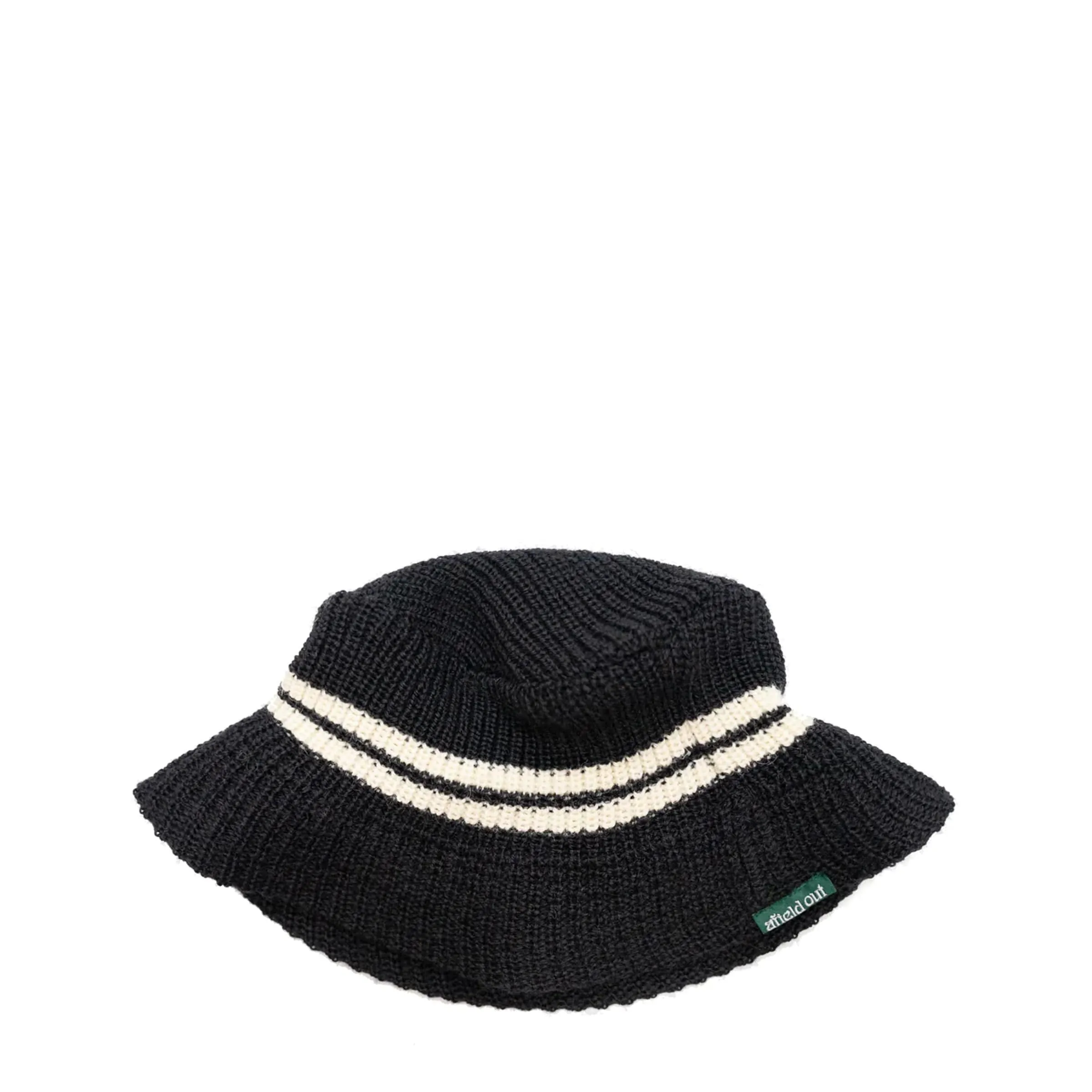 MORRO KNIT BUCKET HAT BLACK | Bodega