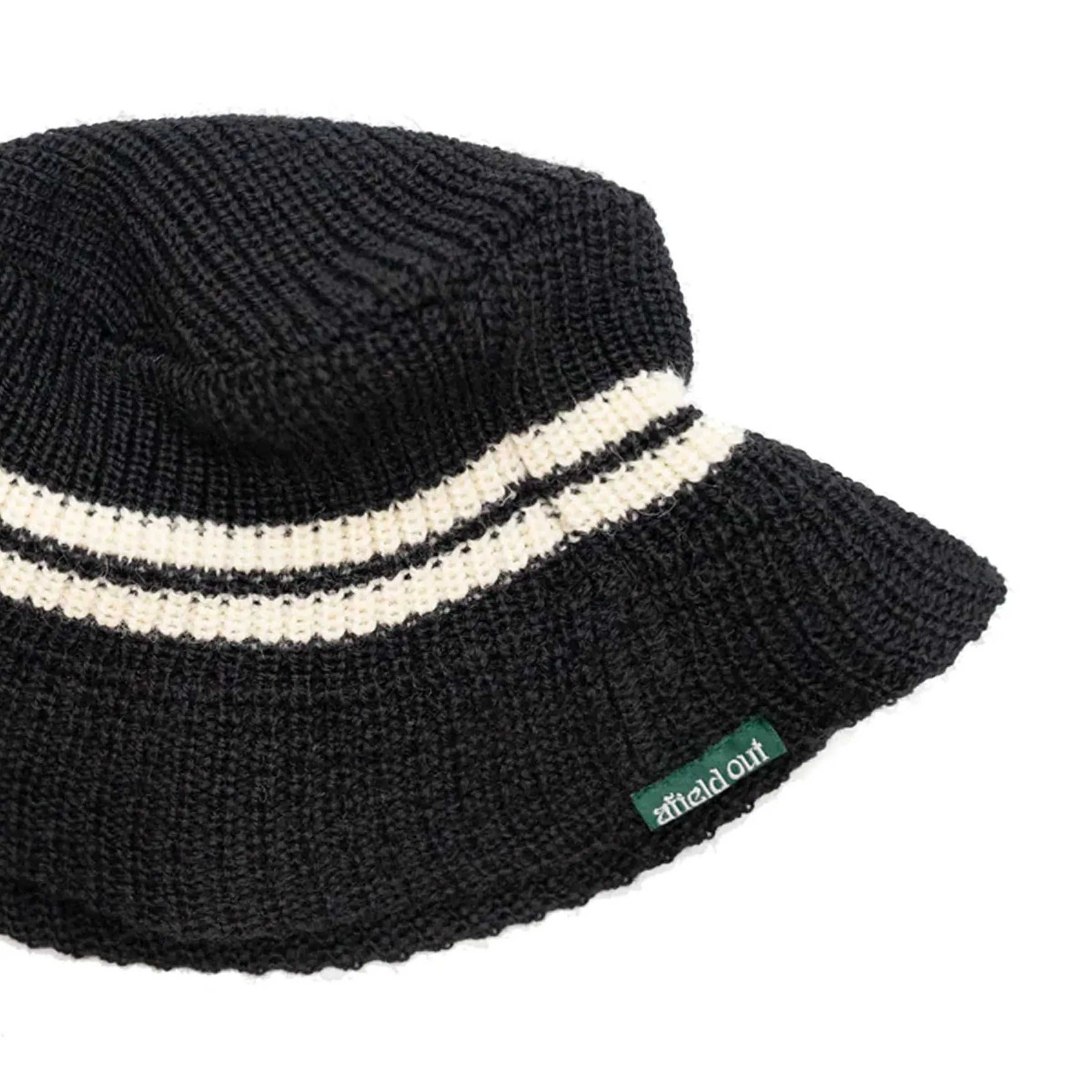 MORRO KNIT BUCKET HAT BLACK | Bodega