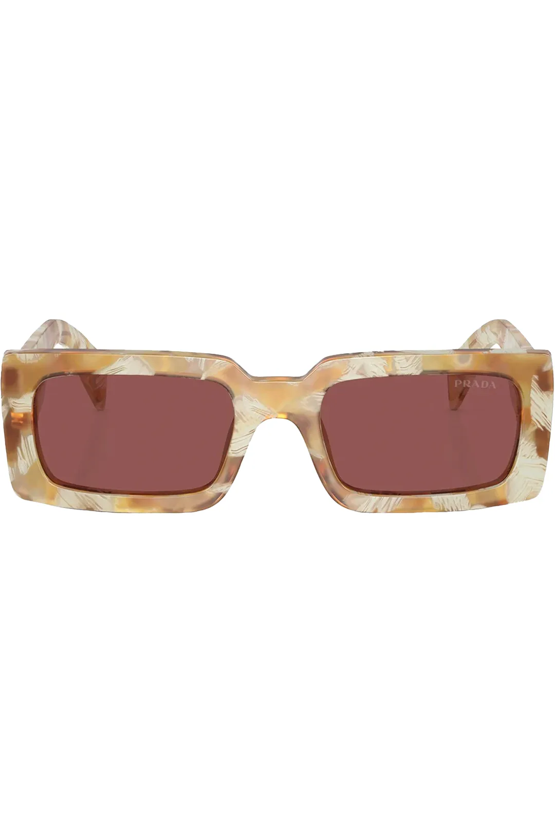 Narrow Square-Frame Sunglasses