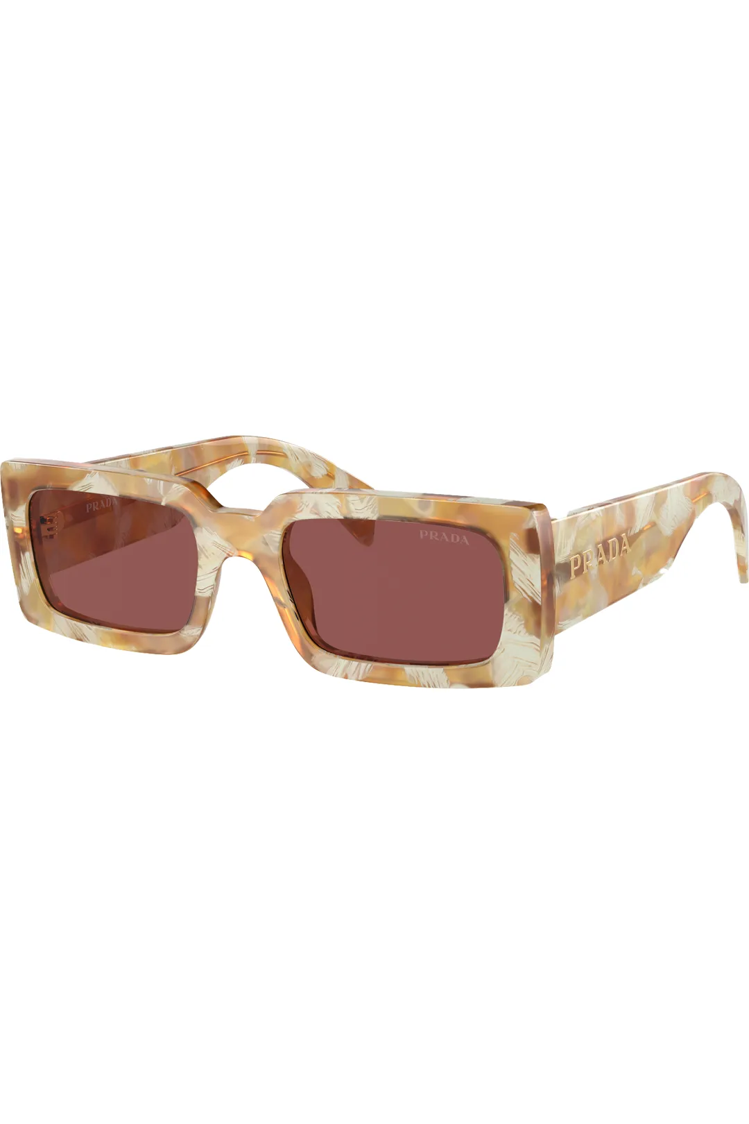 Narrow Square-Frame Sunglasses