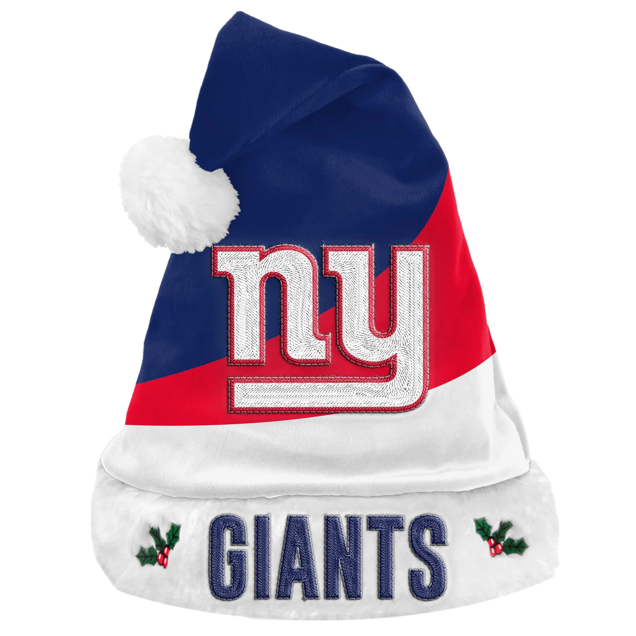 New York Giants Colorblock Santa Hat