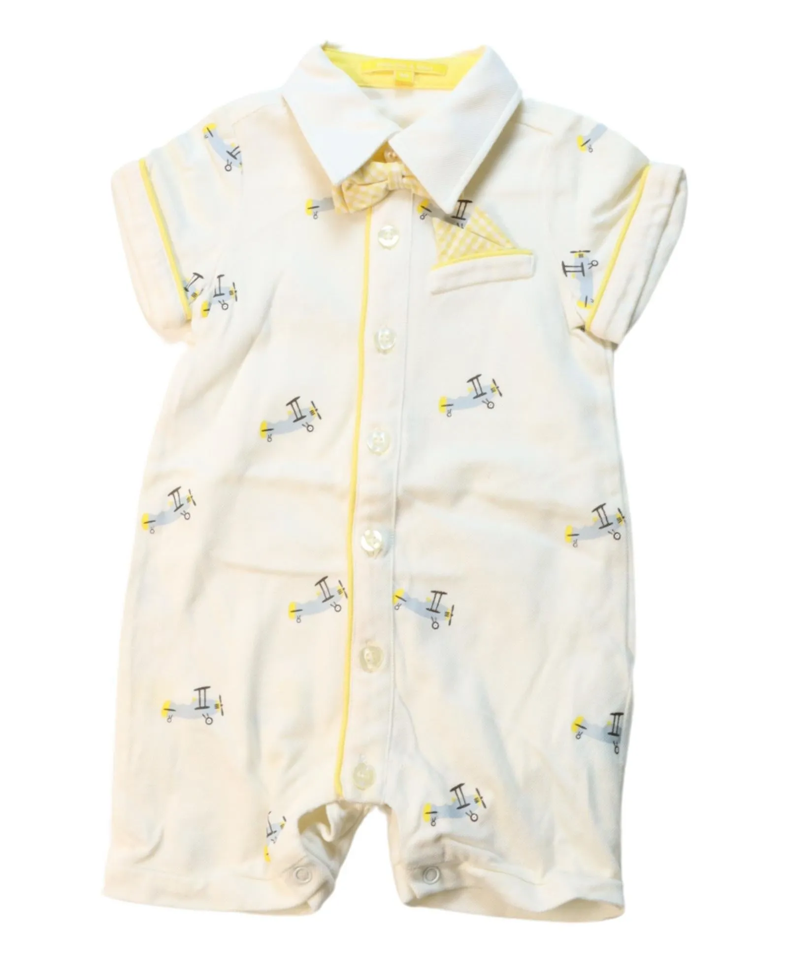 Nicholas & Bears Short Sleeve Romper 6M