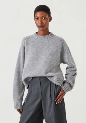 Nina Merino Wool Crew Jumper