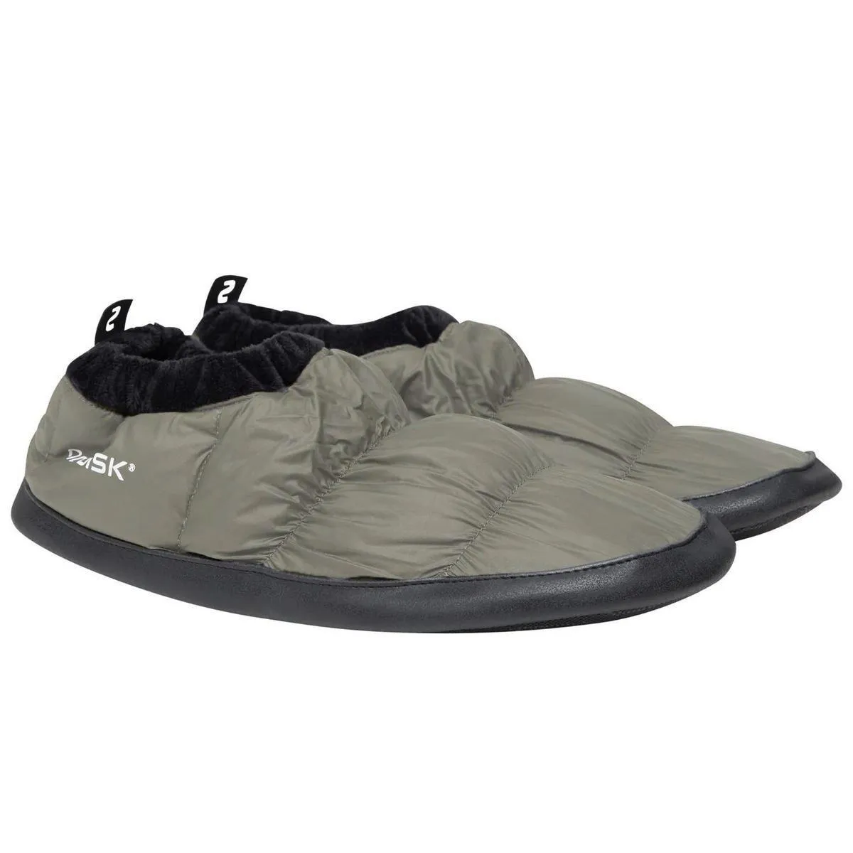 Nordisk Unisex Hermod Down Slipper - Grey | George Fisher UK