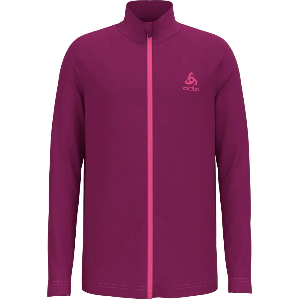 Odlo - Berra Full Zip Pullover Kids festival fuchsia