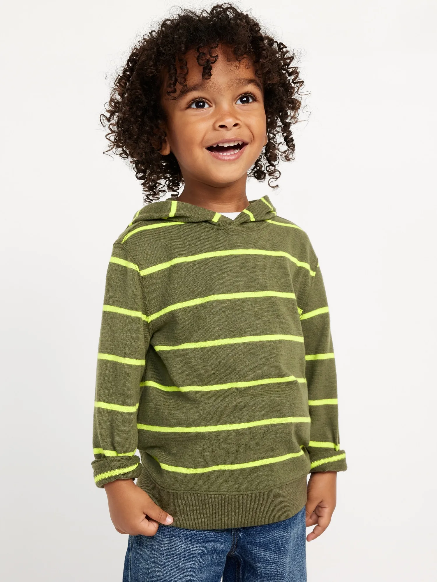 Old Navy Long-Sleeve Plush Hoodie for Toddler Boys