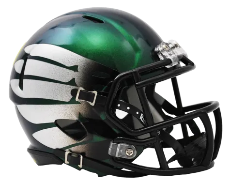 OREGON TITANIUM THUNDER GREEN SPEED MINI HELMET