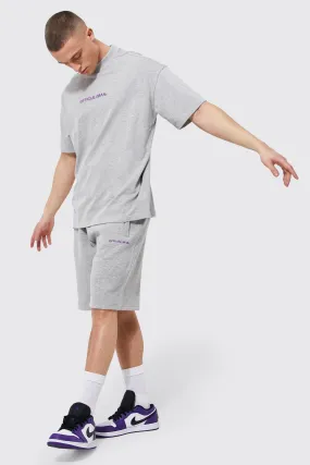 Oversized Man T-shirt And Short Tracksuit | boohooMAN UK