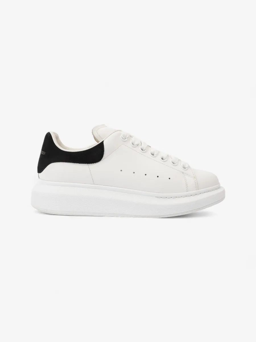 Oversized Sneakers White / Black Leather EU 39 UK 6