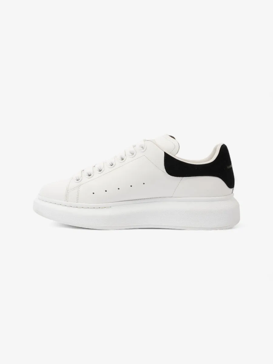 Oversized Sneakers White / Black Leather EU 39 UK 6