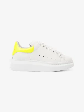 Oversized Sneakers White / Yellow Leather EU 36 UK 3