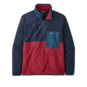 Patagonia Microdini 1/2 Zip Fleece Pullover (Wax Red)