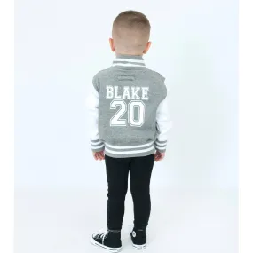 Personalised Name & Number Varsity Jacket