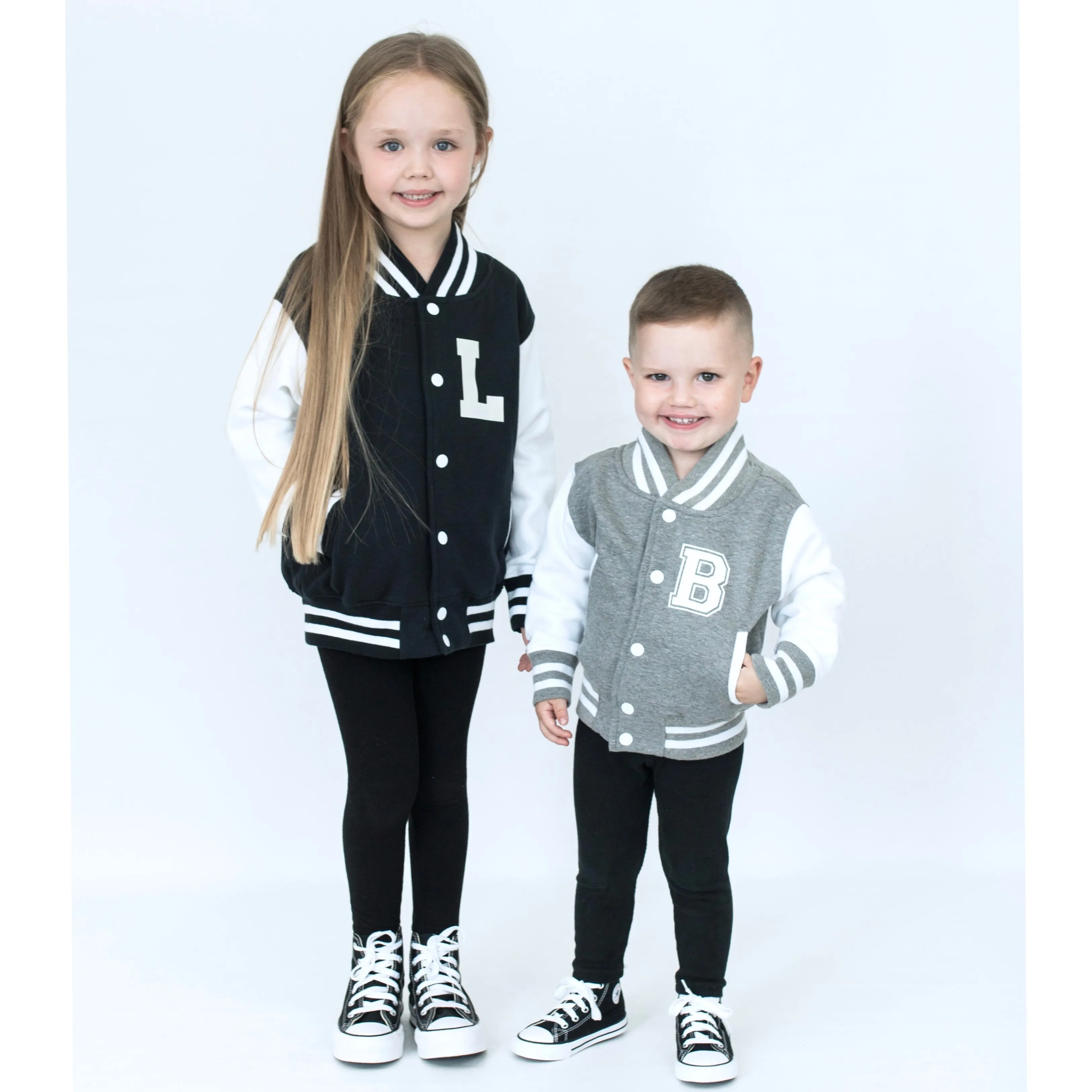 Personalised Name & Number Varsity Jacket