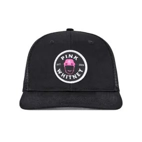 PINK WHITNEY PATCH TRUCKER SNAPBACK HAT