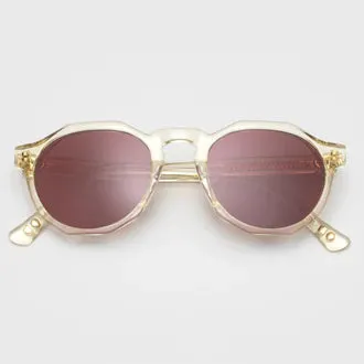 Pinto Sunglasses (Champagne + Pink)