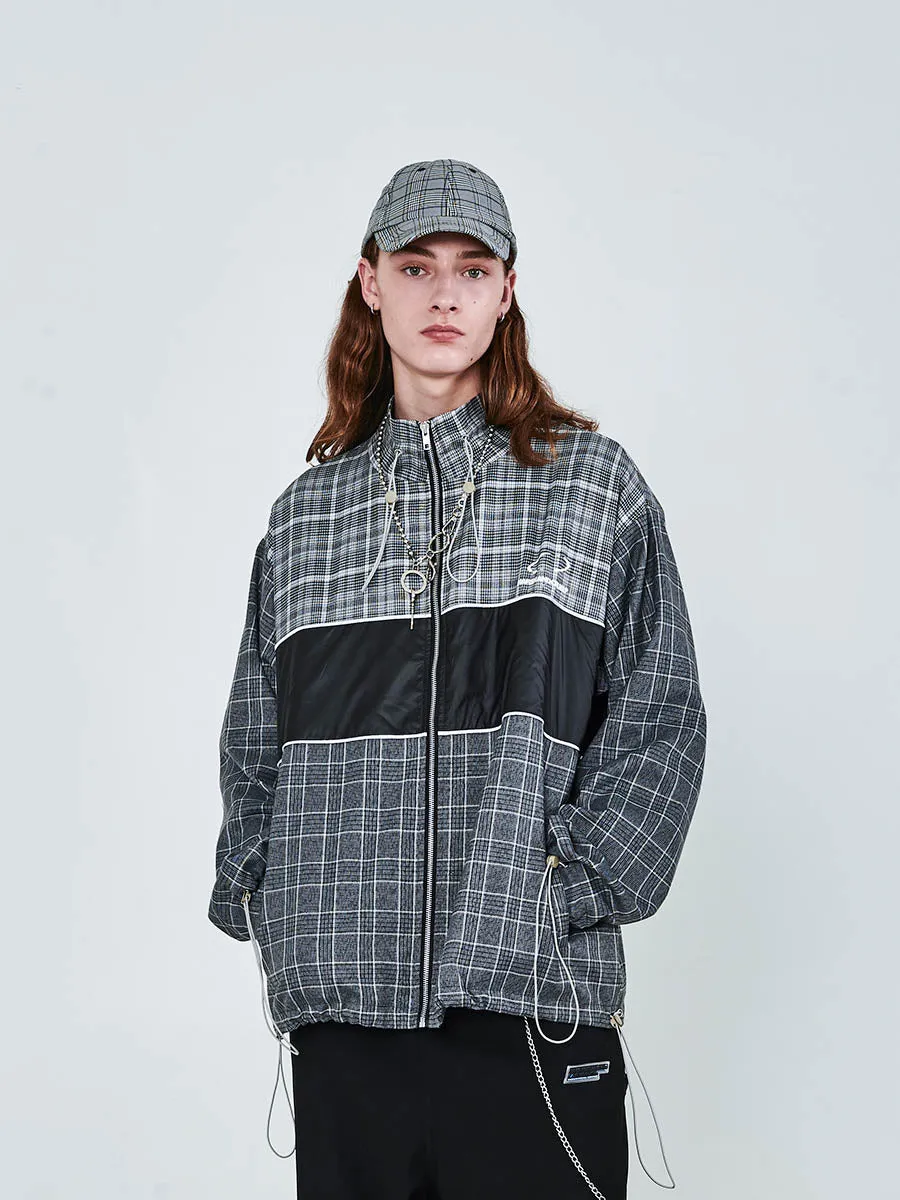 Plaid Logo Jacket