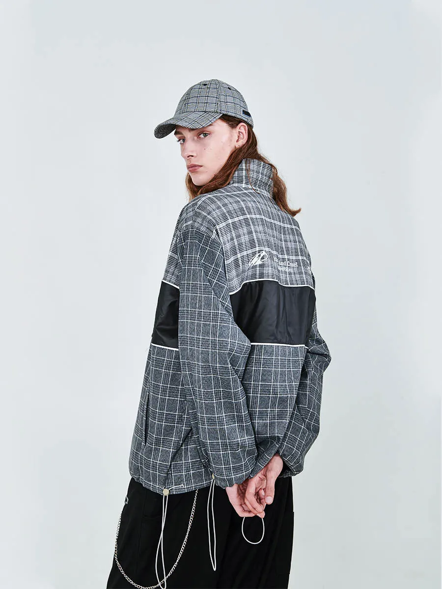 Plaid Logo Jacket