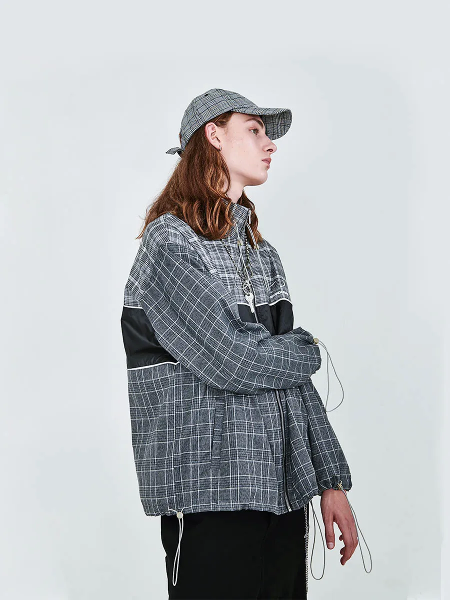 Plaid Logo Jacket