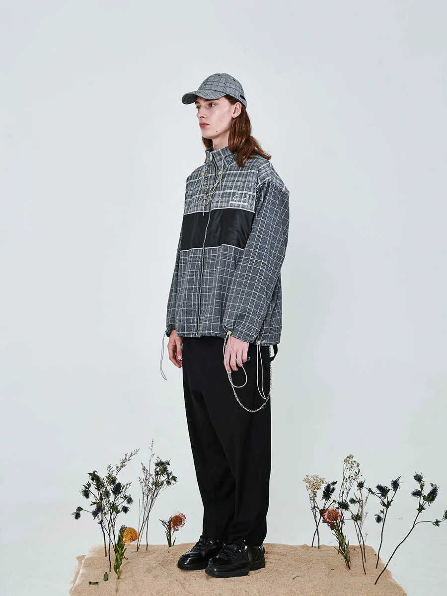 Plaid Logo Jacket