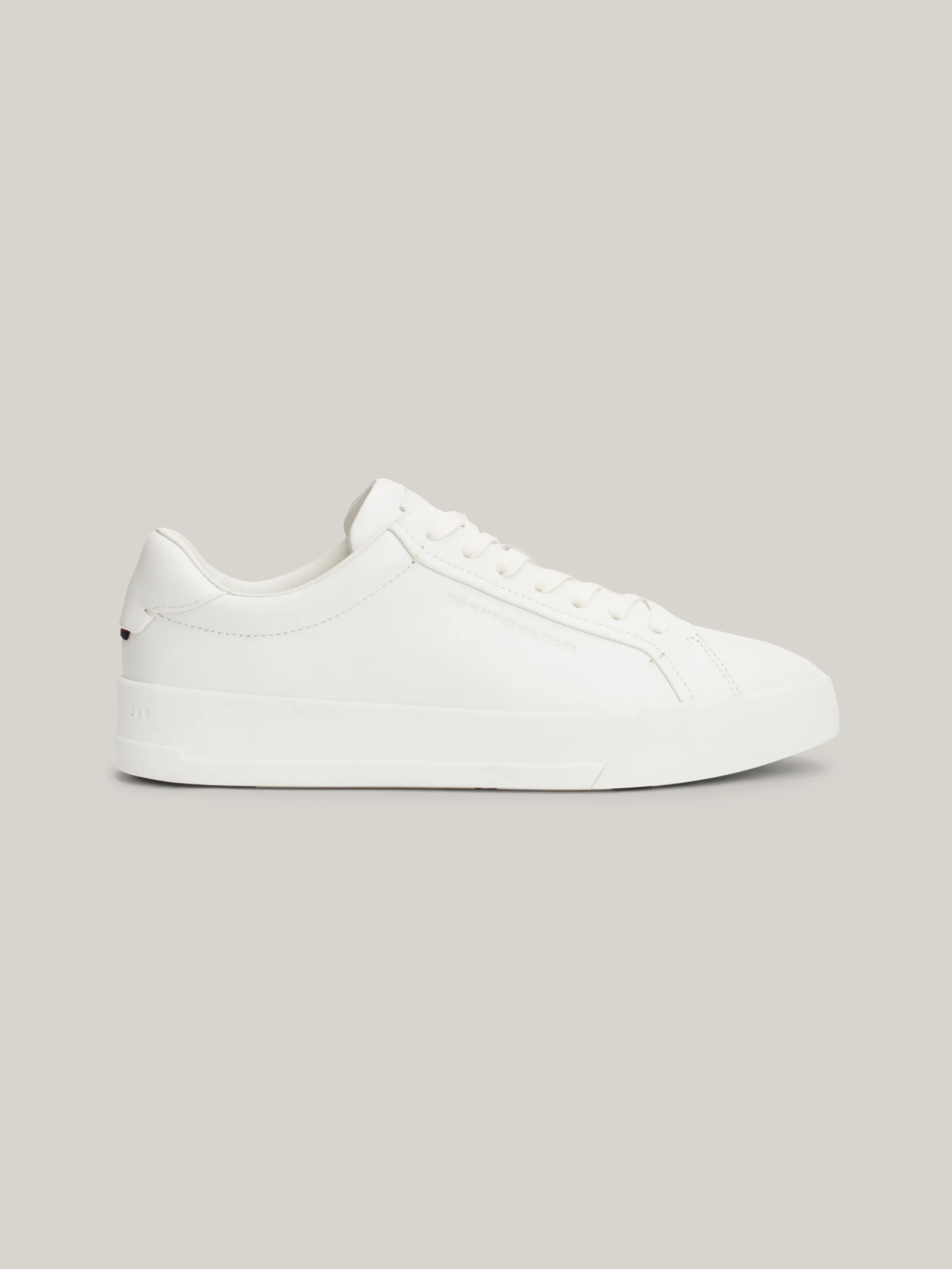 Premium Leather Court Trainers | Sneakers | Tommy Hilfiger