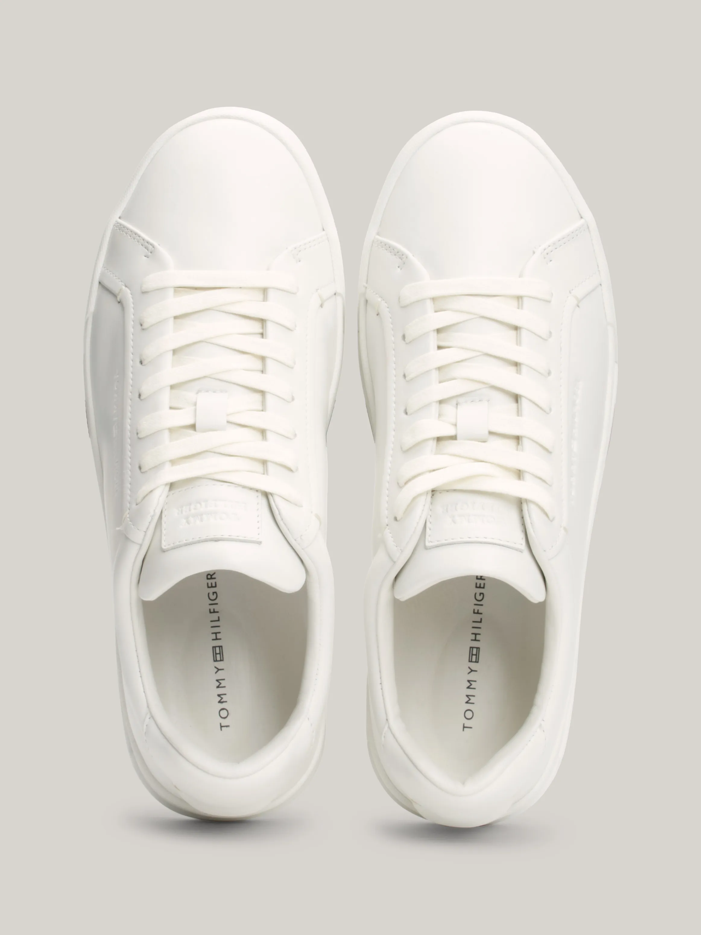 Premium Leather Court Trainers | Sneakers | Tommy Hilfiger